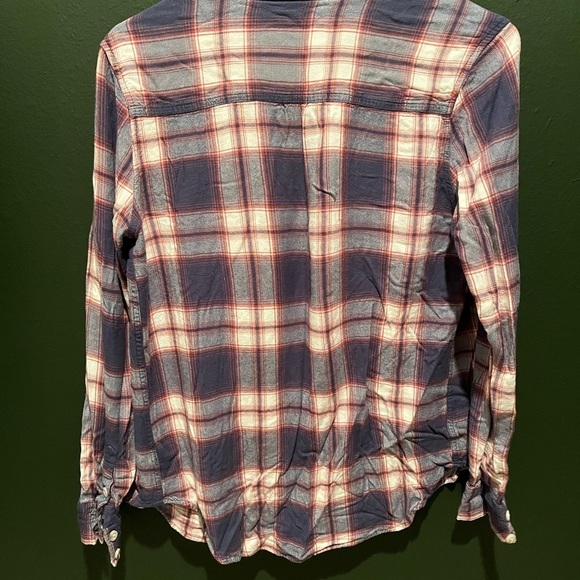 Red and blue plaid - XS boyfriend fit - Picture 4 of 4